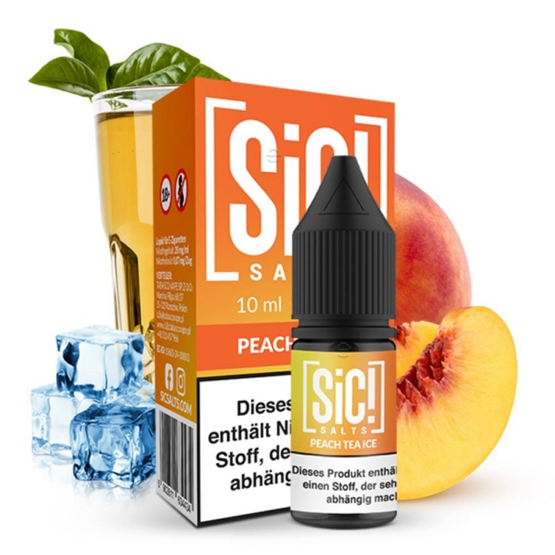 SIC! - Peach Tea Ice Nikotinsalz