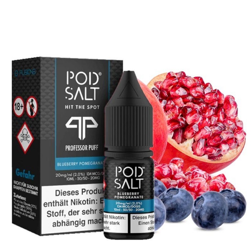 POD SALT FUSION - Blueberry Pomegranate Nikotinsal...