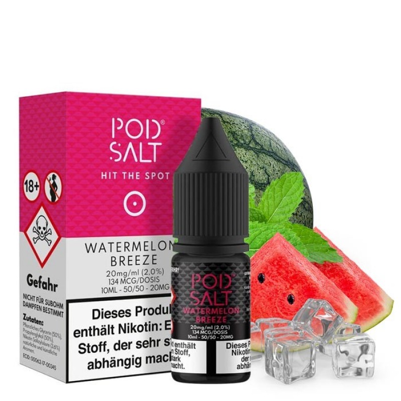 POD SALT CORE - Watermelon Breeze Nikotinsalz