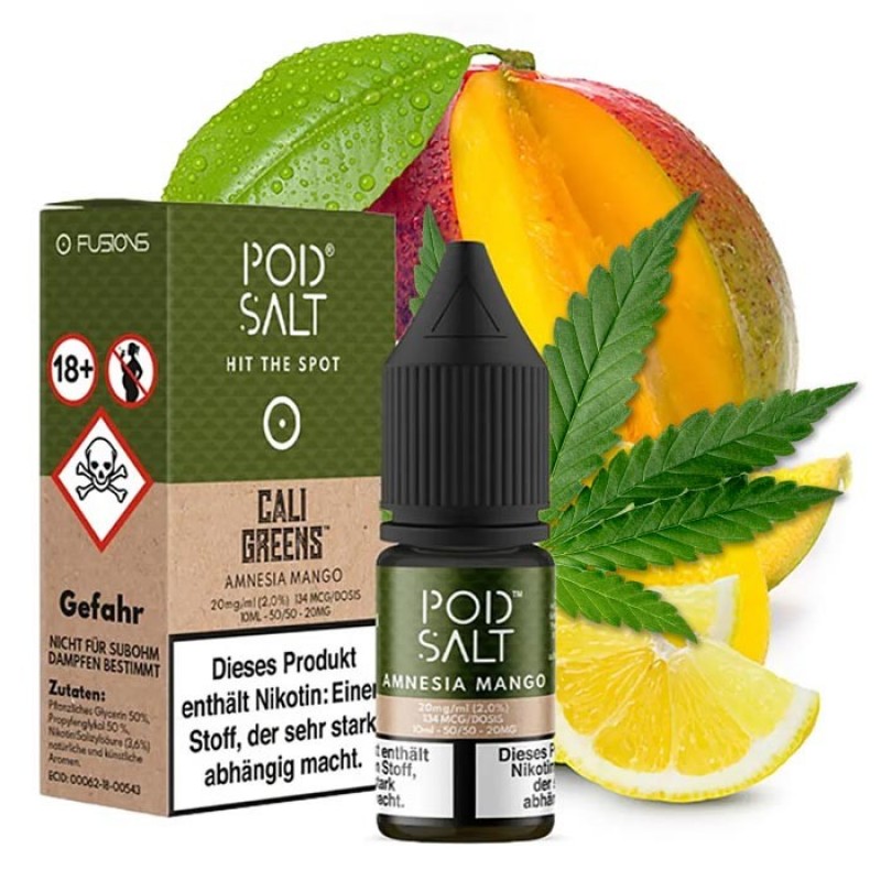 POD SALT FUSION - Amnesia Mango Nikotinsalz