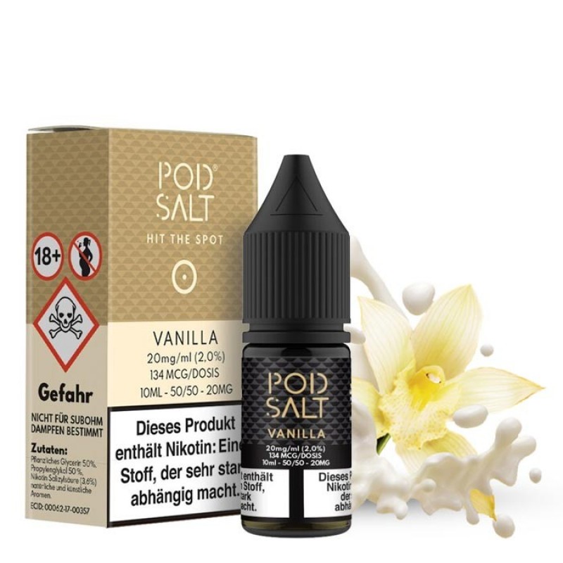 POD SALT CORE - Vanilla Nikotinsalz