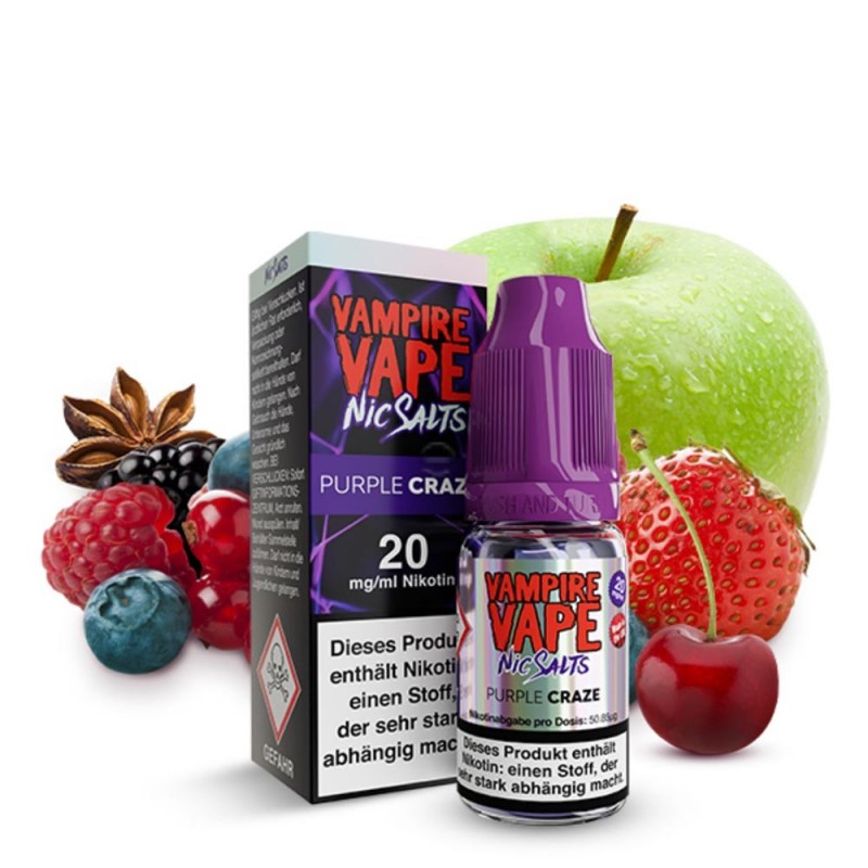 VAMPIRE VAPE - Purple Craze Nikotinsalz