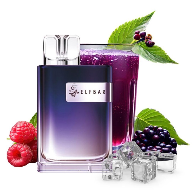 ELFBAR Crystal CR600 - Blackberry Raspberry Lemona...