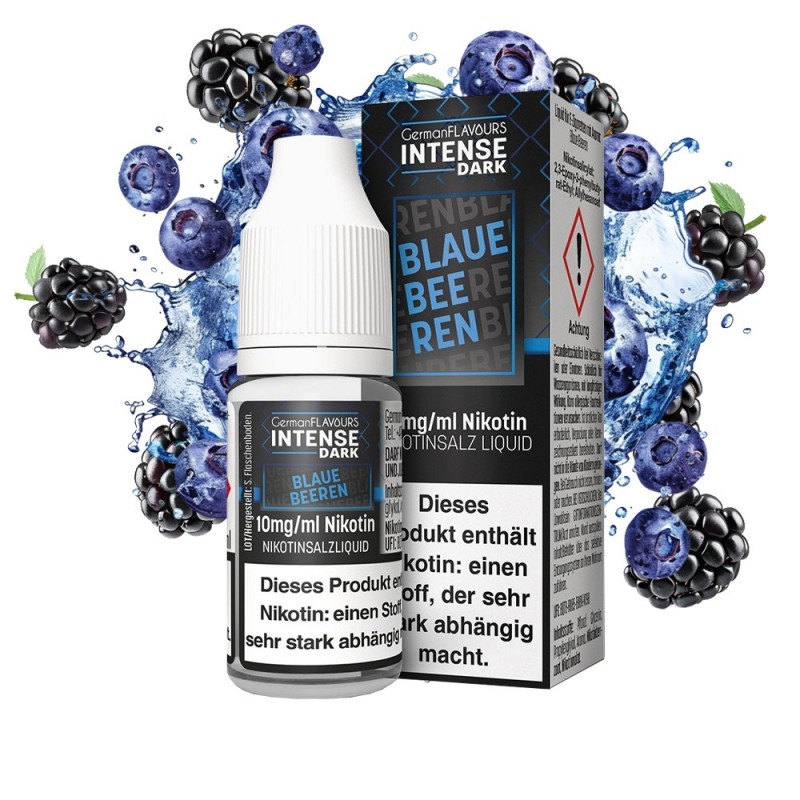 INTENSE DARK - Blaue Beeren Nikotinsalz