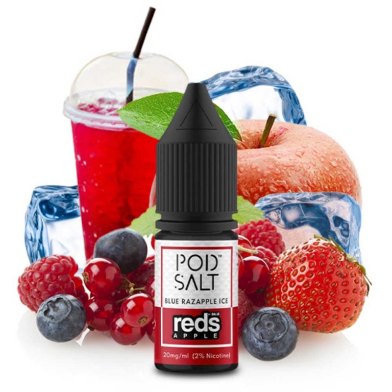 POD SALT FUSION - Blue Razapple Ice Nikotinsalz