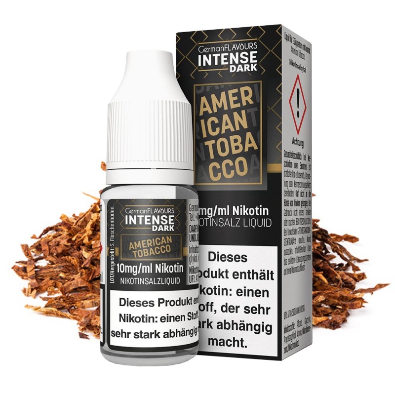 INTENSE DARK - American Tobacco Nikotinsalz