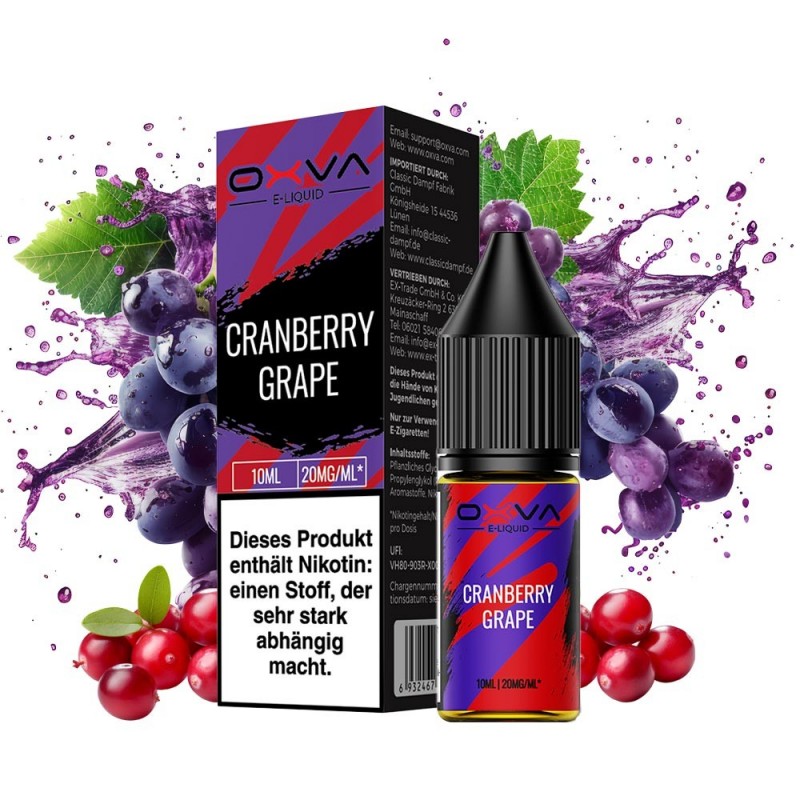 OXVA - Cranberry Grape Nikotinsalz