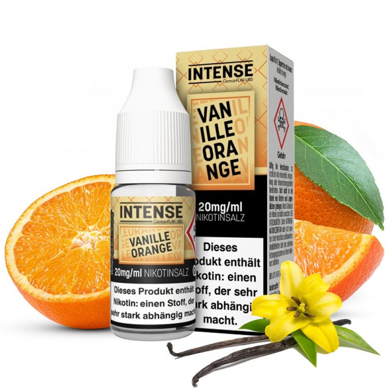 INTENSE - Vanille Orange Nikotinsalz