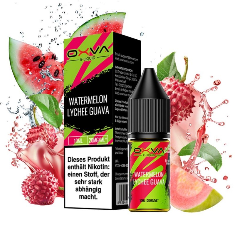 OXVA - Watermelon Lychee Guava Nikotinsalz