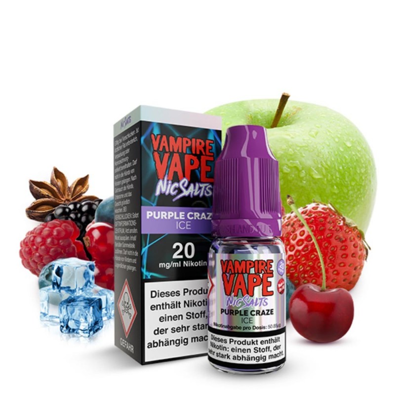 VAMPIRE VAPE - Purple Craze Ice Nikotinsalz