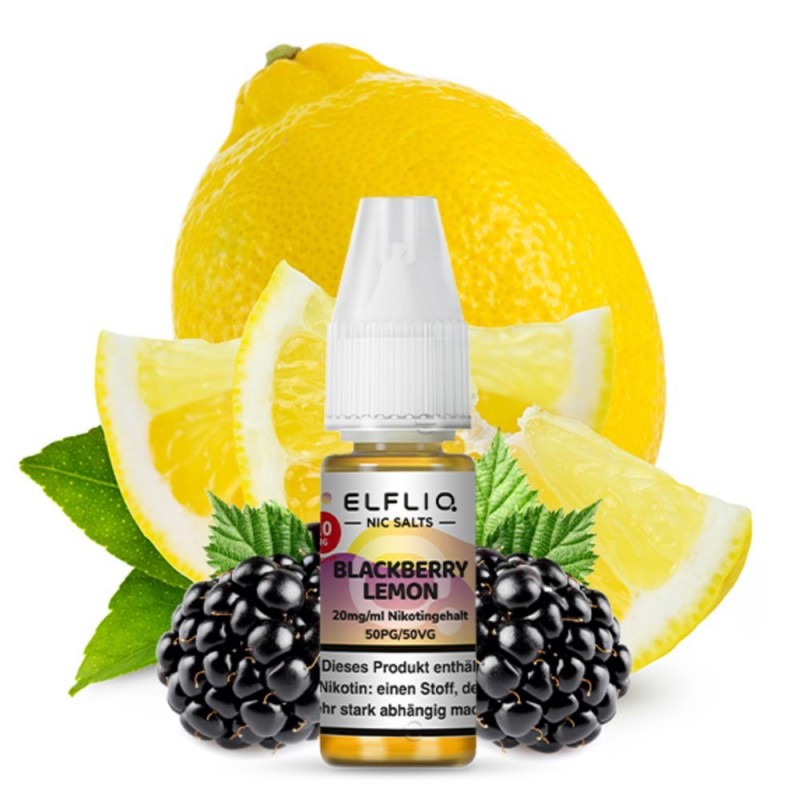 ELFLIQ Liquid - Blackberry Lemon Nikotinsalz