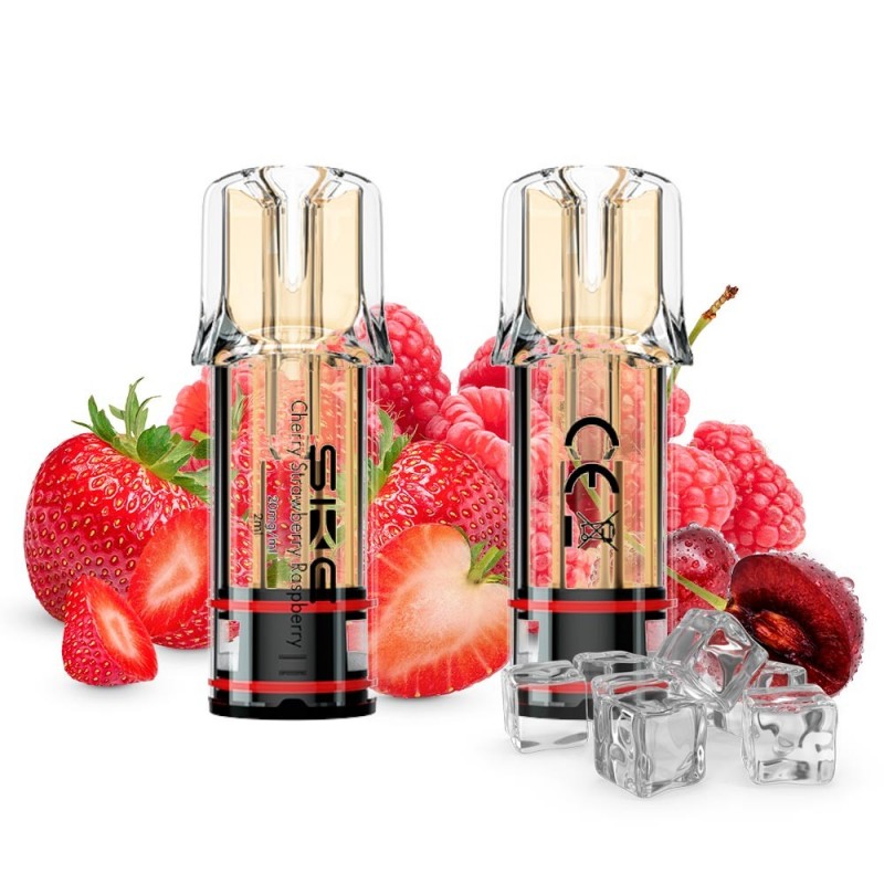 SKE Crystal Plus Pods - Cherry Strawberry Raspberr...