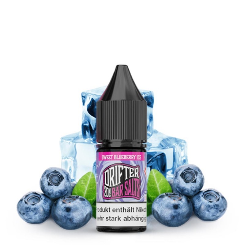 DRIFTER BAR SALTS - Sweet Blueberry Ice Nikotinsal...