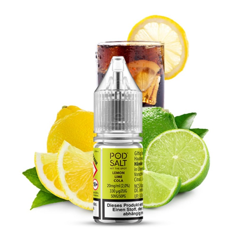 POD SALT XTRA - Lemon Lime Cola Nikotinsalz