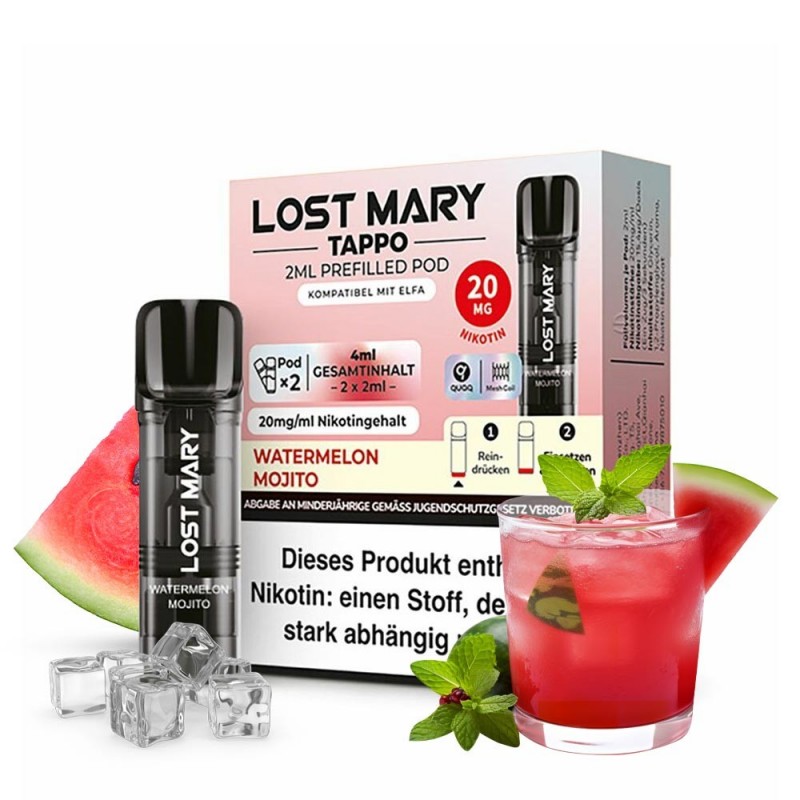 ELFBAR LOST MARY TAPPO - Watermleon Mojito Pods