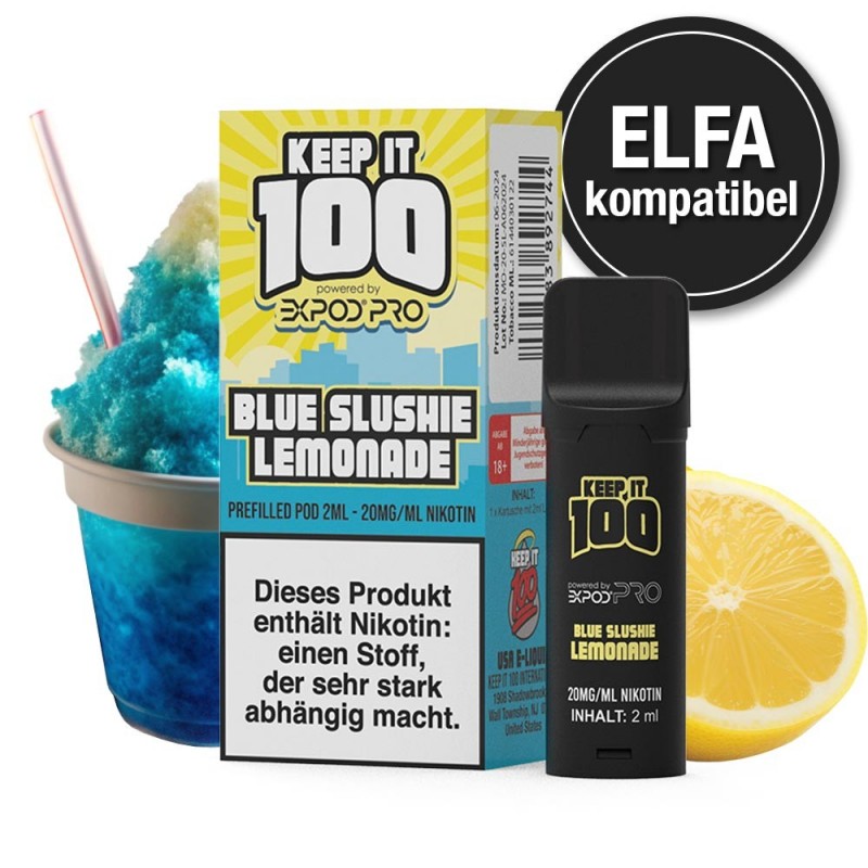 KEEP IT 100 - Blue Slushie Lemonade Pod