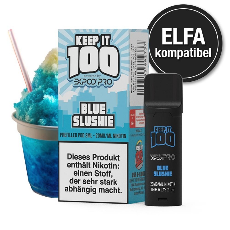 KEEP IT 100 - Blue Slushie Pod