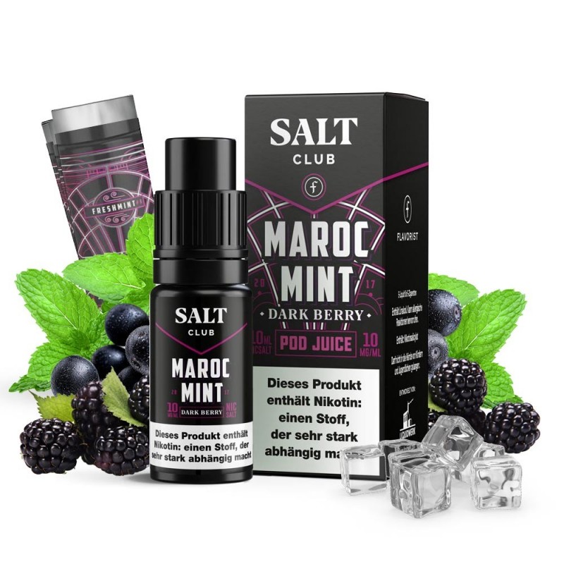 Salt Club - Flavorist Maroc Mint Dark Berry