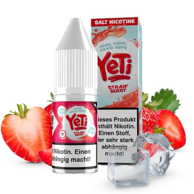 Yeti - Strawberry Nikotinsalz