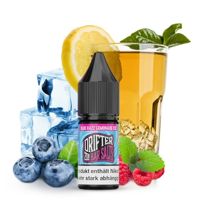 DRIFTER BAR SALTS - Blue Razz Lemonade Nikotinsalz