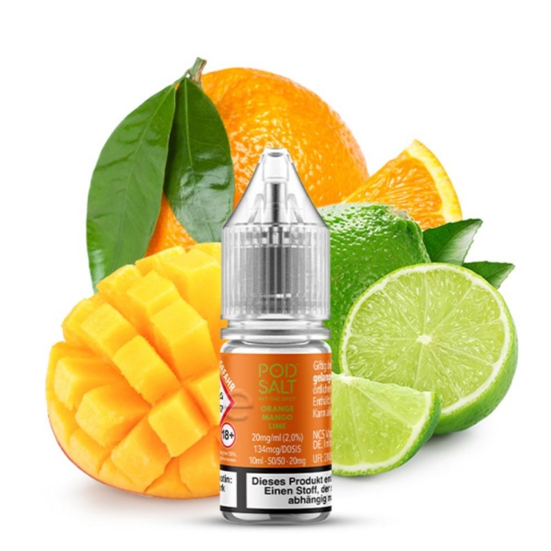 POD SALT XTRA - Orange Mango Lime Nikotinsalz