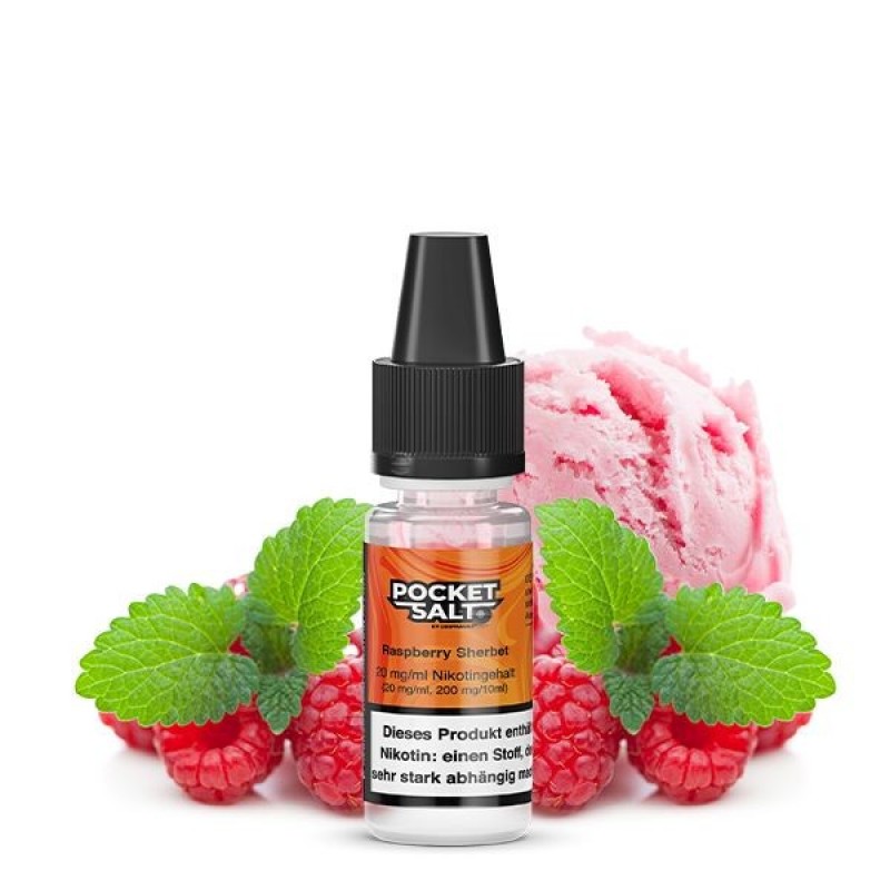 POCKET SALT - Raspberry Sherbet Nikotinsalz