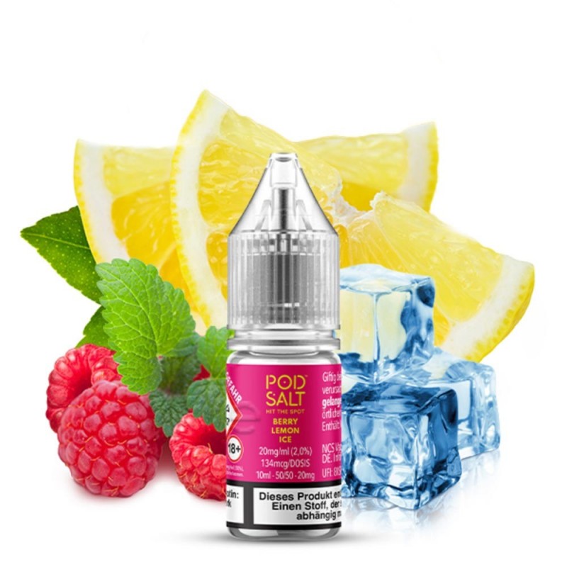 POD SALT XTRA - Berry Lemon Ice Nikotinsalz